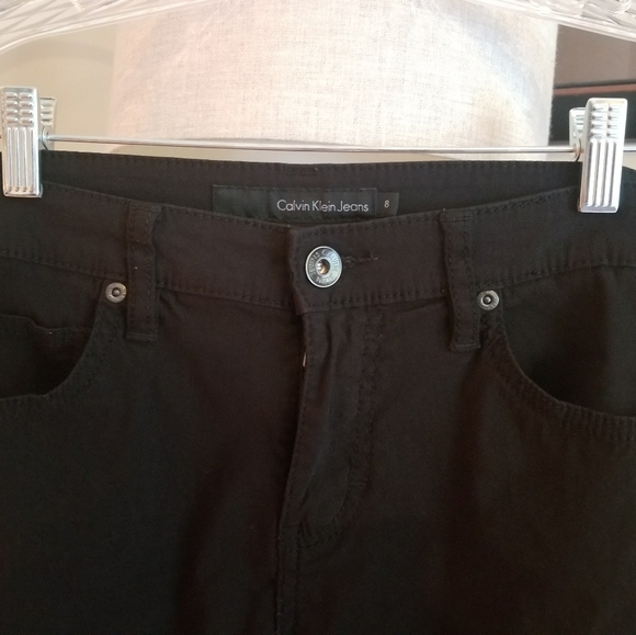Calvin Klein slacks black straight leg pants - Picture 2 of 3